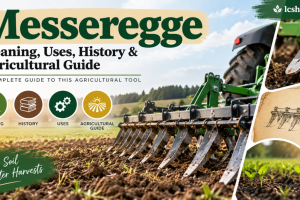 Messeregge agricultural tool used for soil preparation and cultivation