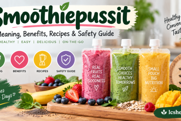 Smoothiepussit smoothie pouches with fresh fruits and healthy ingredients