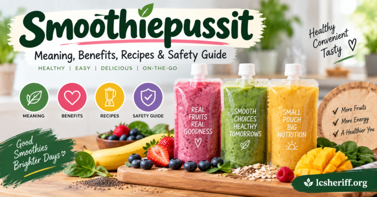Smoothiepussit: Meaning, Benefits, Ingredients, Recipes and Safety