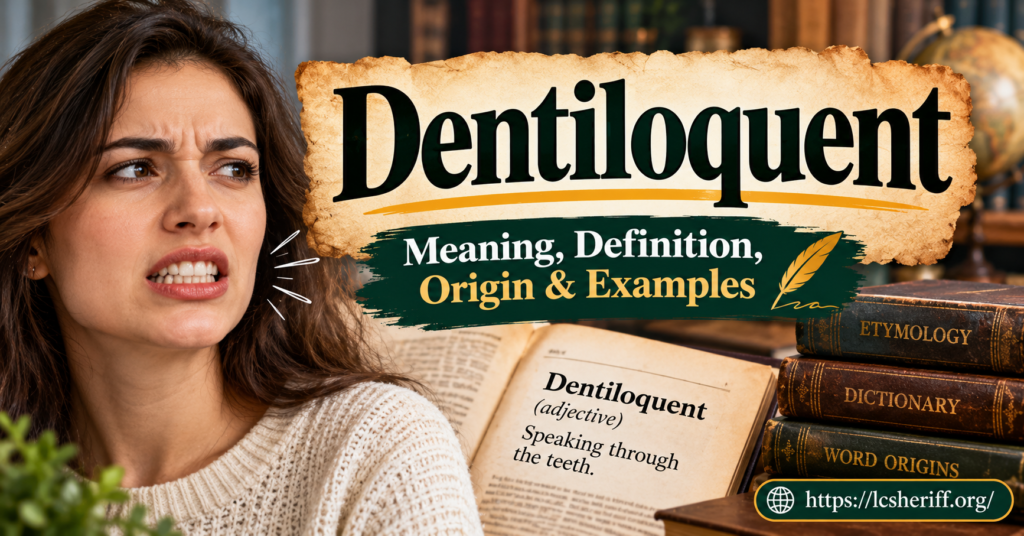 Dentiloquent